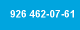 926 462-07-61